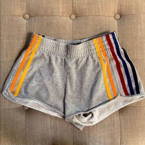 Vintage style track shorts